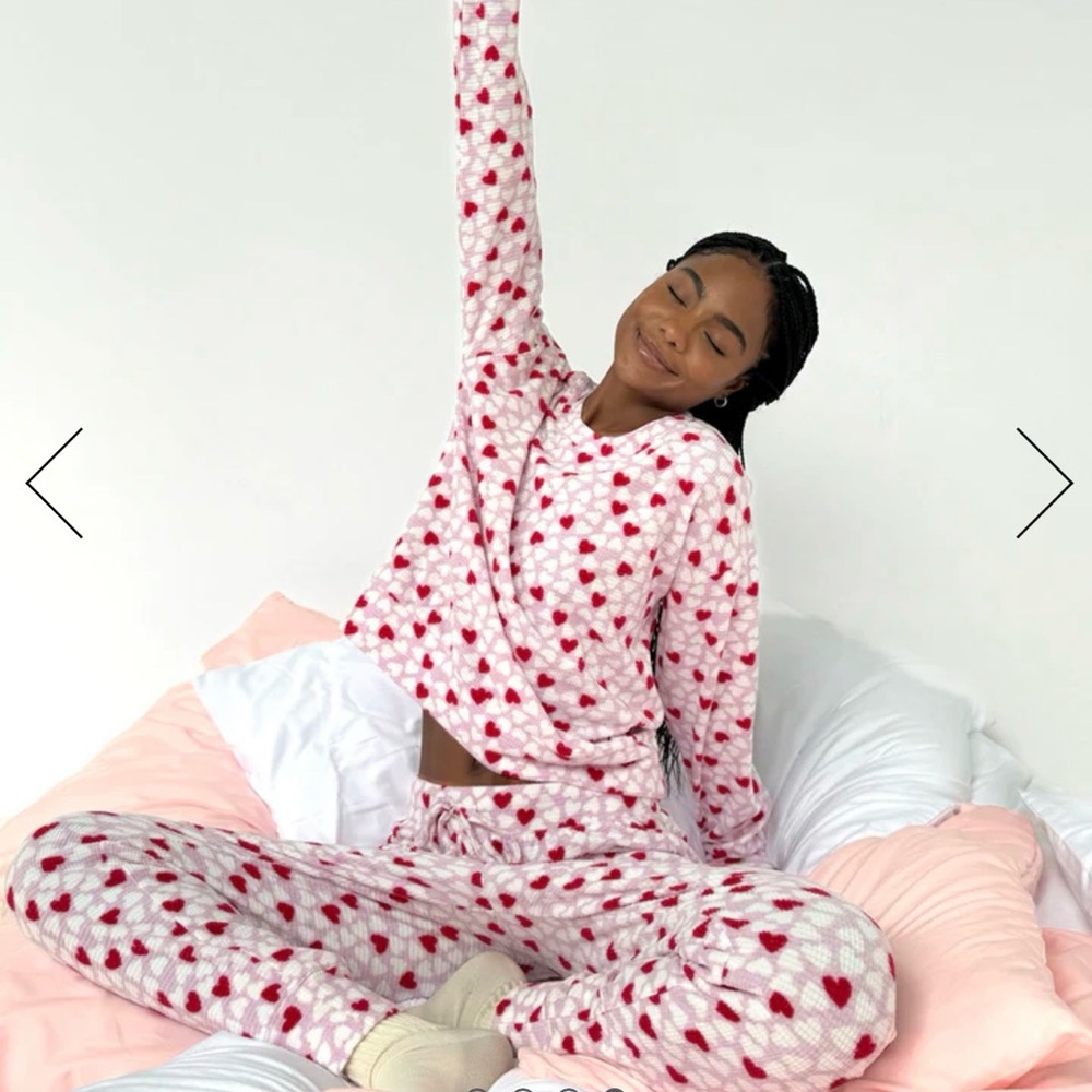 Never Worn Maria Waffle PJ Set From Splendid